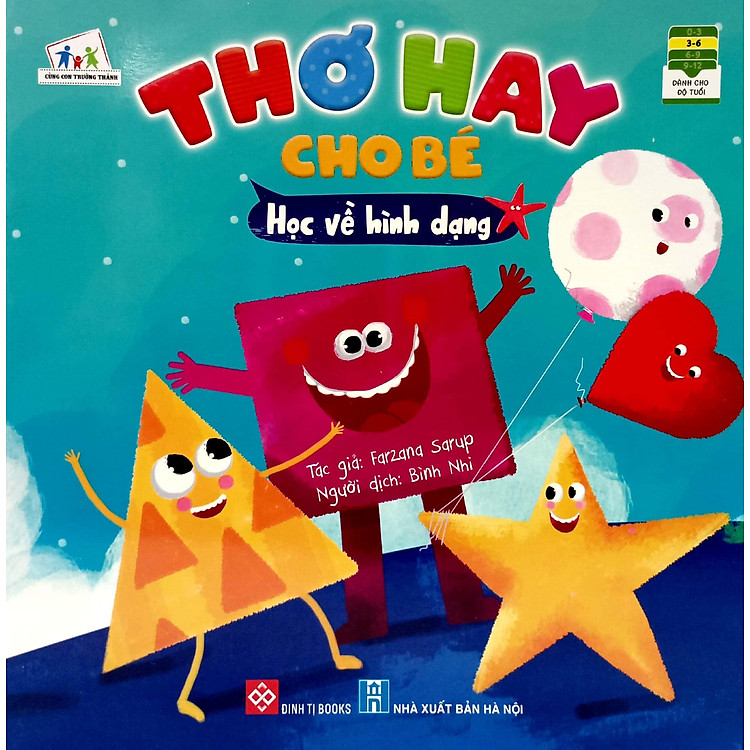 Thơ Hay Cho Bé - Học Về Hình Dạng - Ảnh 5