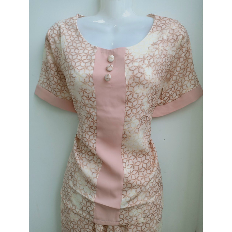 Bộ lụa mango cao cấp 50-75kg, Đồ bộ mặc nhà