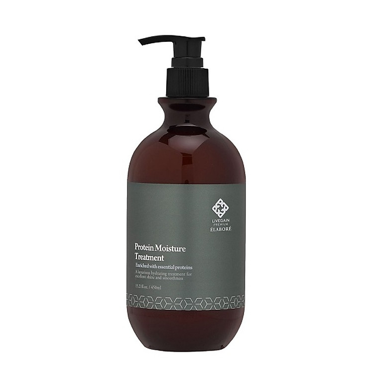 Hấp Phục Hồi Dưỡng Ẩm Livegain Premium Elabore Protein Moisture Treatment 450ml Hàn Quốc