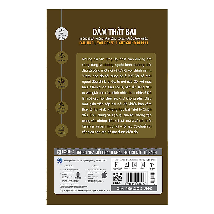 Dám Thất Bại - Những Nỗ Lực "Không Thành Công" Của Bạn Đáng Giá Bao Nhiêu? - Ảnh 3