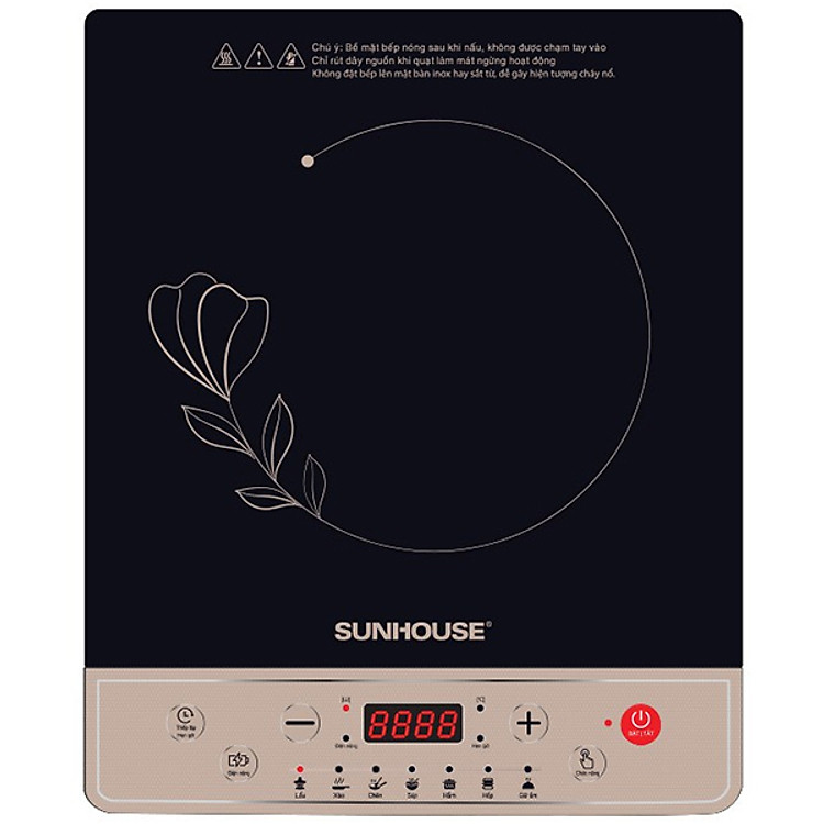 Bếp Điện Từ Cơ Sunhouse SHD6147 (310 x 165 x 395 mm) - Hàng Chính Hãng