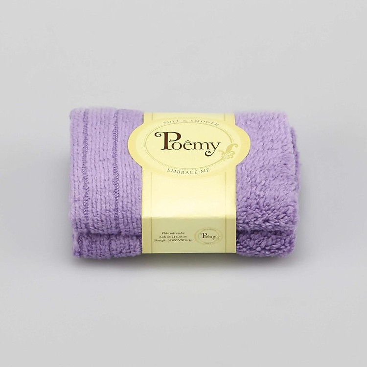 Combo 5 cặp khăn sơ sinh Poemy Chính hãng Ưu đãi - Hình ảnh 4