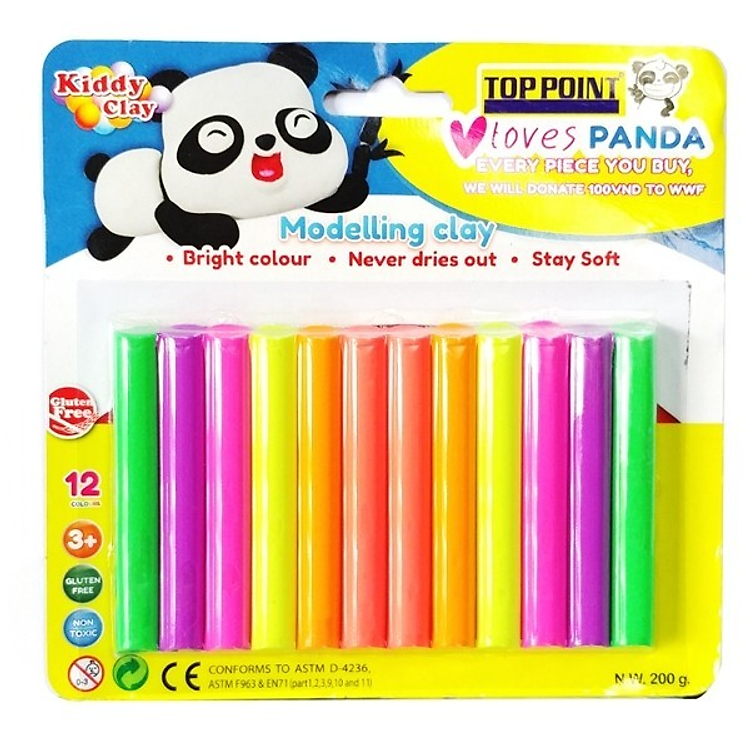 Mua Đất Nặn 12 Màu ST20012 Fahasa Chính hãng Tiết kiệm - Hình ảnh 2