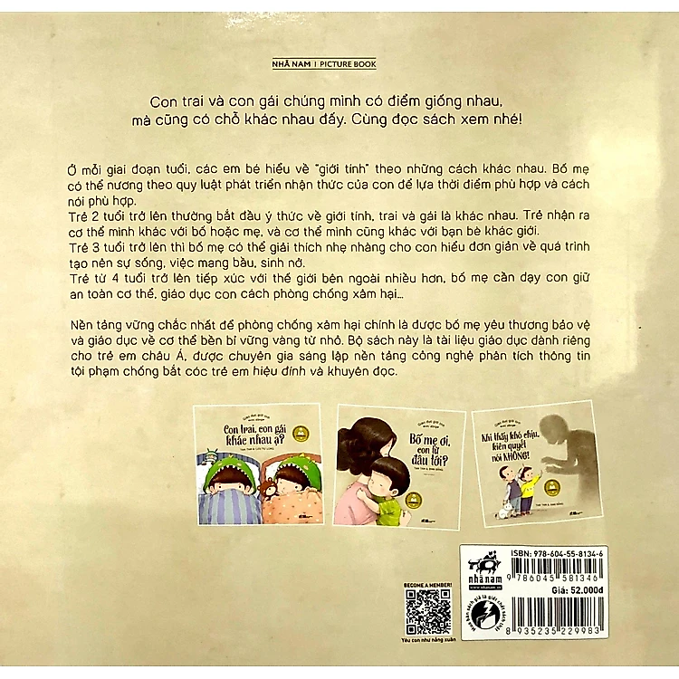 Giáo Dục Giới Tính Nhi Đồng - Con Trai, Con Gái Khác Nhau Ạ ? - Ảnh 5