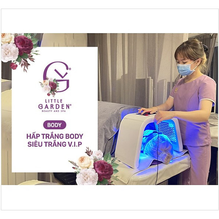 Little Garden Spa - 60 Phút Hấp Trắng Body Siêu Trắng V.I.P