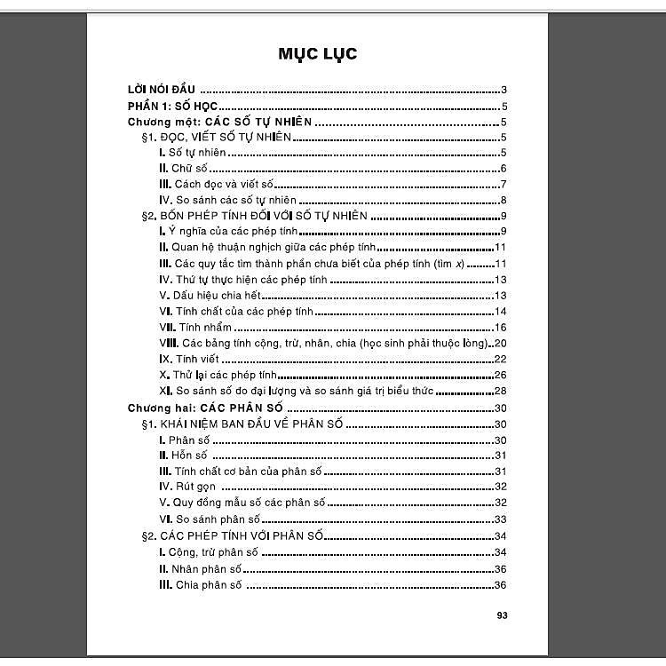 Tóm Tắt Kiến Thức Toán Tiểu Học - Ảnh 7