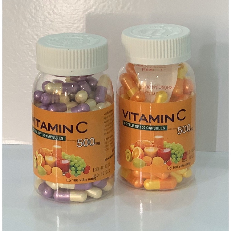 Nơi mua Vitamin C Vinapharco 100 viên nang Chính hãng Giá rẻ - Hình ảnh 2