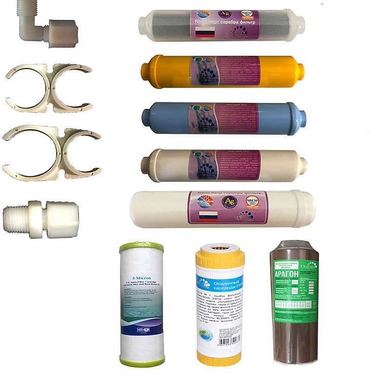 Lõi lọc nước từ 1 đến 8 dùng cho máy lọc nước Nano TK