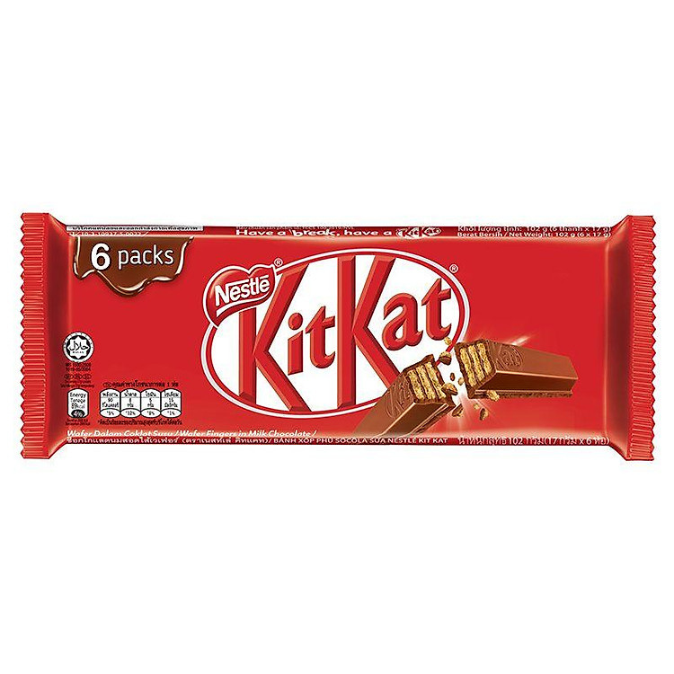 Socola Kitkat 17G x 6 Thanh - 9556001032898
