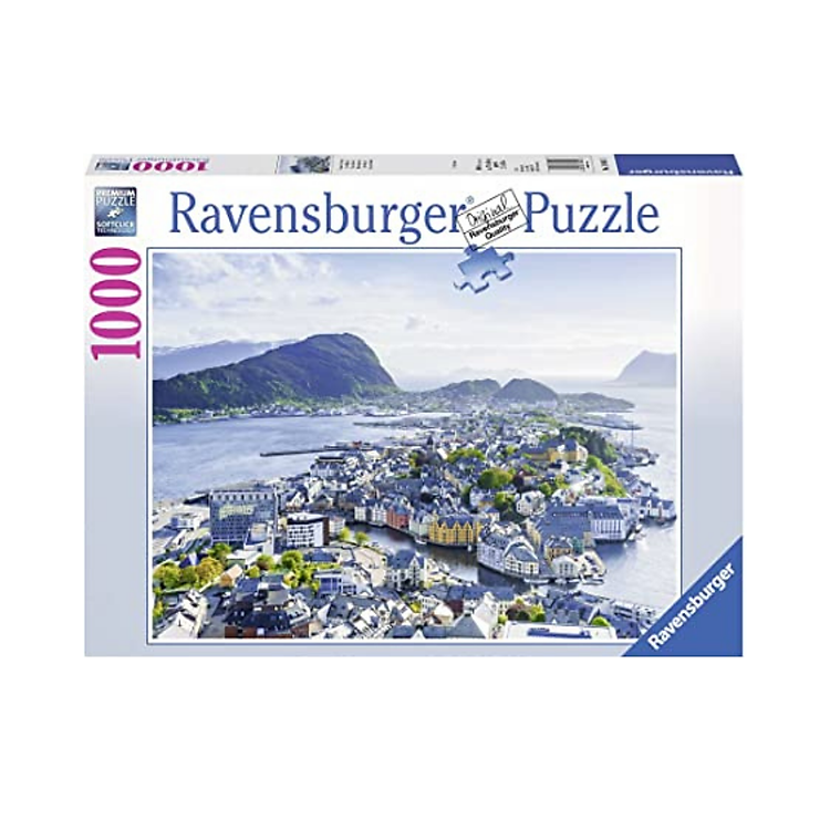 Mua tại Tiki: Mua Puzzle Alesund 1000 mảnh RAVENSBURGER Chính hãng Giá rẻ
