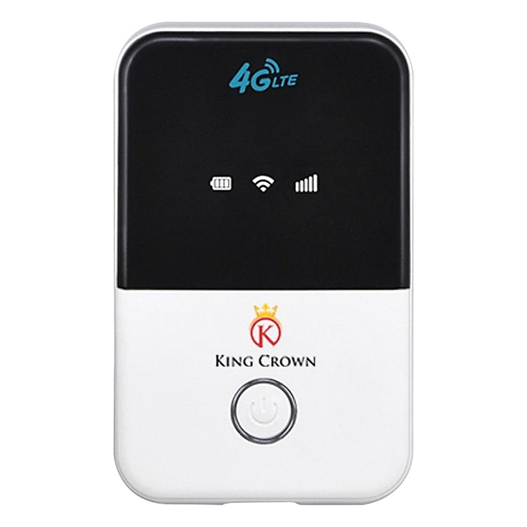 Bộ Phát Wifi Từ Sim 3G Hoặc 4G King Crwon MF903 (Trắng) - Hàng Nhập Khẩu