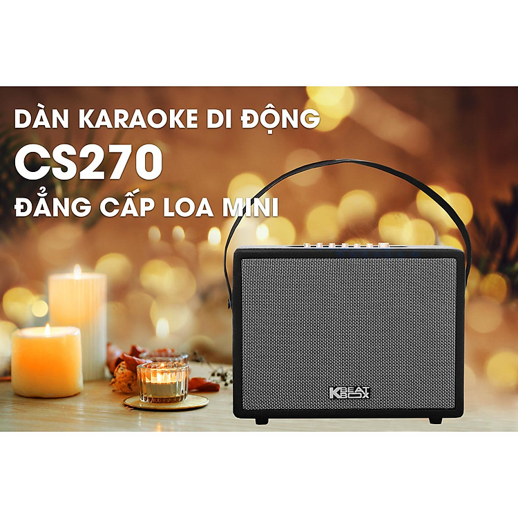 Dàn âm thanh di động xách tay mini ACNOS CS270
