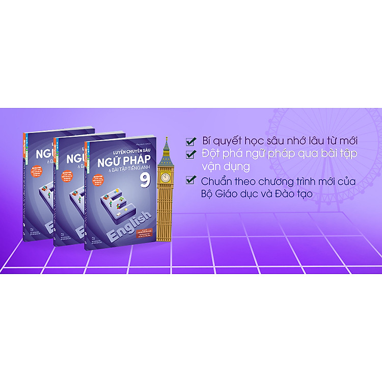 Luyện Chuyên Sâu Ngữ Pháp Và Bài Tập Tiếng Anh 9 (Chương Trình Mới) - Ảnh 3