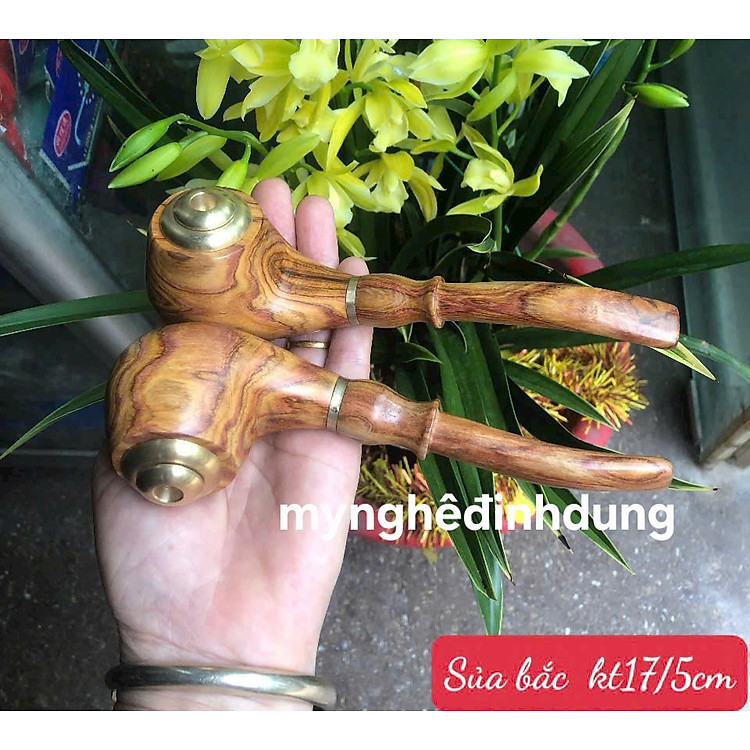 Tẩu sì gà gỗ sưa phong cánh lịch lãm