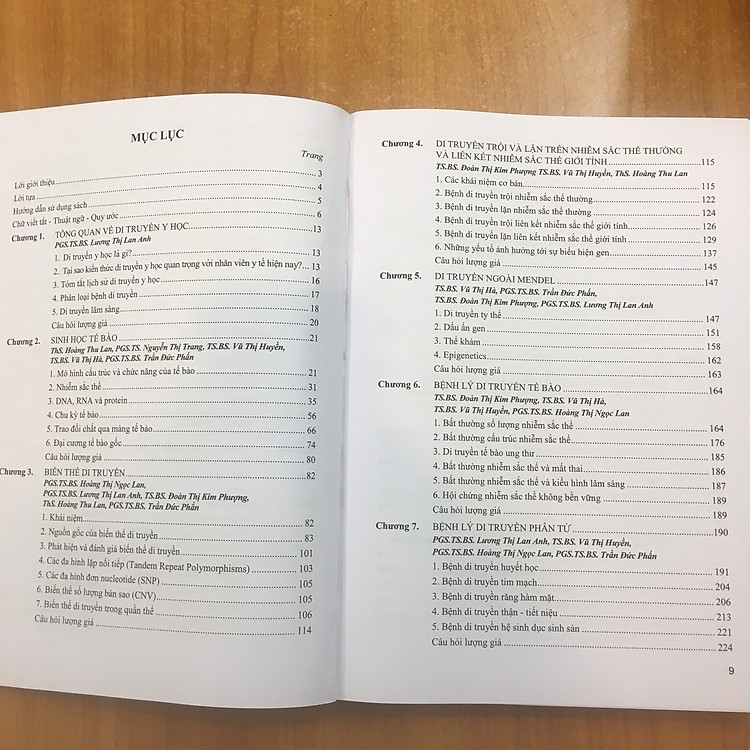 Di Truyền Y Học - Dùng Cho Đào Tạo Bác Sĩ Y Khoa - Ảnh 6