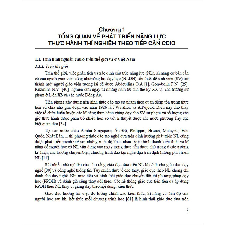 Phát Triển Năng Lực Thực Hành Thí Nghiệm Cho Sinh Viên Sư Phạm Hóa Học Theo Tiếp Cận CDIO - Ảnh 5