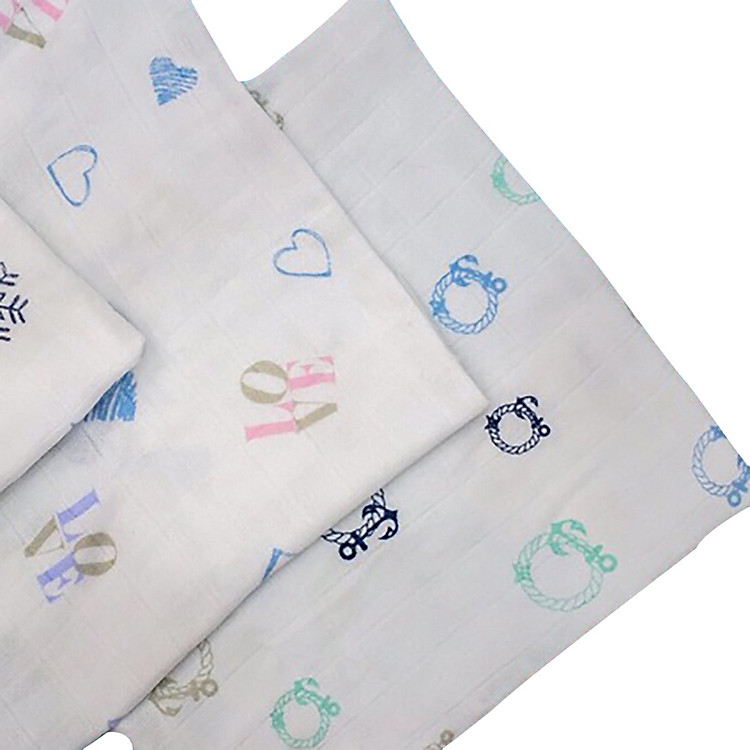 Mua Bộ 10 khăn sữa vải sợi tre Mamaru Chính hãng Tiết kiệm - Hình ảnh 4