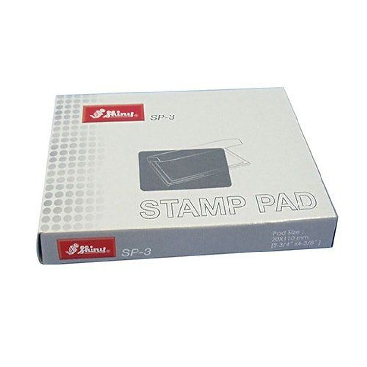 Hộp Dấu Shiny SP-3 - Đỏ - Ảnh 2