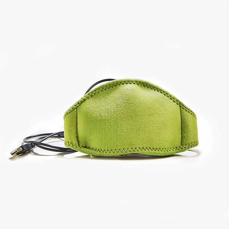 Bộ đai chườm nóng thảo dược giảm đau cổ gáy dùng điện - Hapaku