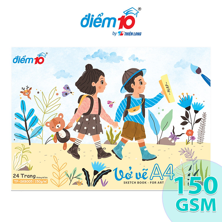 Vở Vẽ A4 Sketch Book Thiên Long TP-SKB005 - Ảnh 4