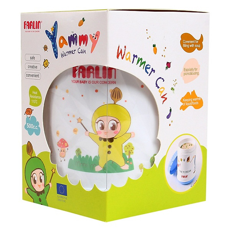 Mua Cặp Lồng Giữ Ấm Farlin BF-228A 500ml Chính hãng Giá rẻ - Hình ảnh 2