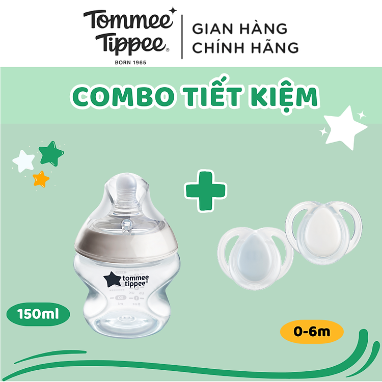 Mua COMBO Ty Ngậm Dạ Quang & Bình Sữa Tommee Tippee Đảm bảo Ưu đãi - Hình ảnh 2