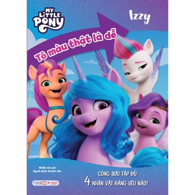Izzy – Tô Màu Thật Là Dễ – Cùng Sưu Tập Đủ 4 Nhân Vật Đáng Yêu Nào! My Little Pony