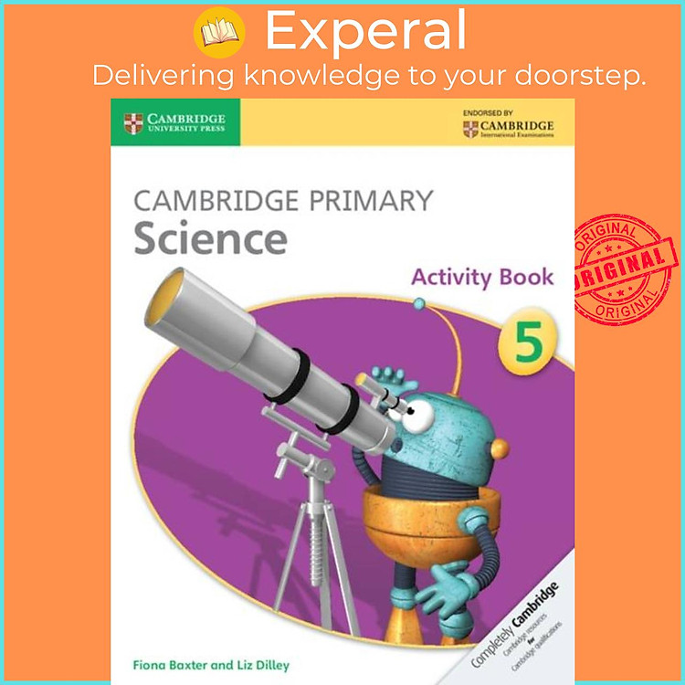 Sách - Cambridge Primary Science Activity Book 5 by Liz Dilley (UK edition, paperback)