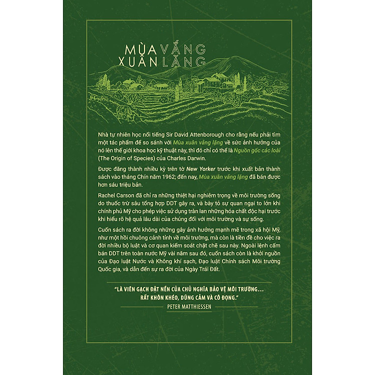 Mùa Xuân Vắng Lặng – Silent Spring (Tái Bản) - Ảnh 2