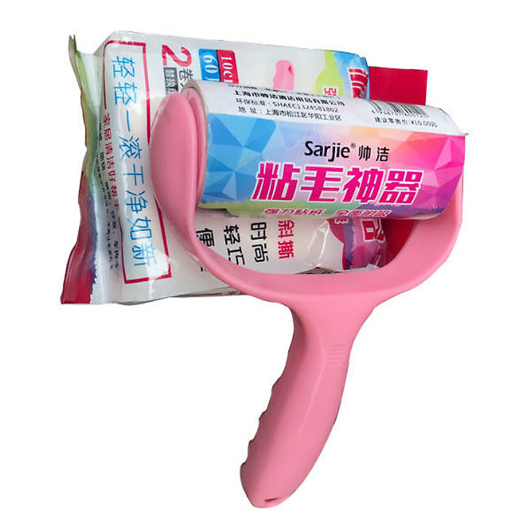 Cây Lăn Bụi 60 Lớp Và 2 Lõi Thay Thế (17 x 10.8 cm)