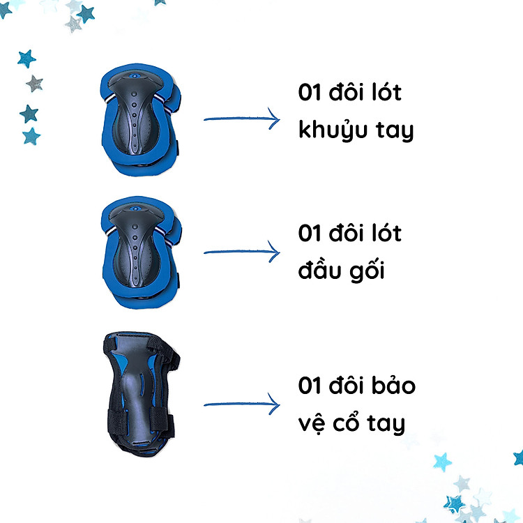 Mua Bộ Bảo Hộ Globber Junior XS - Xanh Chính hãng Giá tốt - Hình ảnh 3