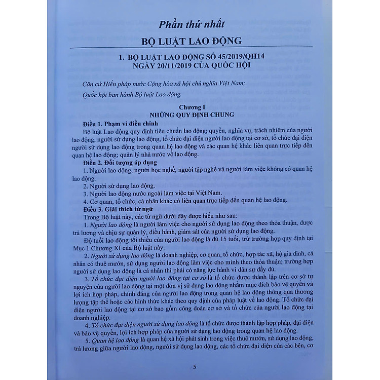 Bộ Luật Lao Động – Quy Định Về Quản Lý Lao Động, Tiền Lương Và Tiền Thưởng (V2532D) - Ảnh 4