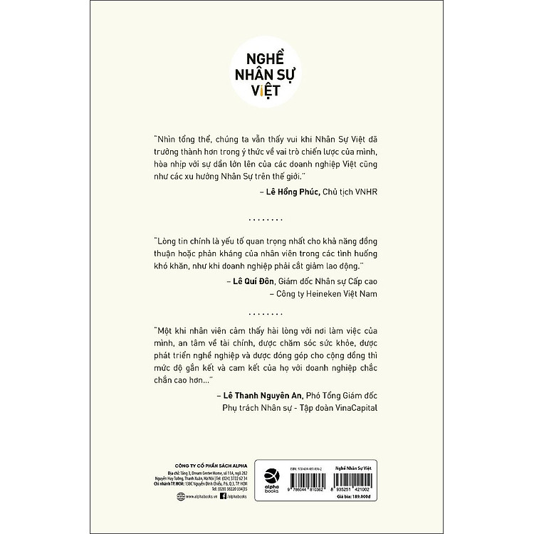 NGHỀ NHÂN SỰ VIỆT - Góc nhìn từ bên trong - Ảnh 2