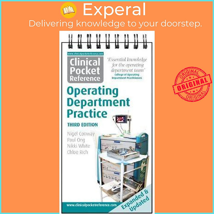 Sách - Clinical Pocket Reference Operating Department Practice by Nigel Conway (UK edition, paperback)