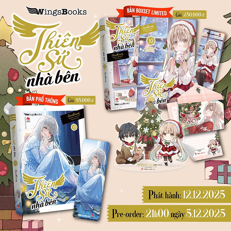 Truyện Thiên sứ nhà bên Light Novel full 12 tập - Chang Book