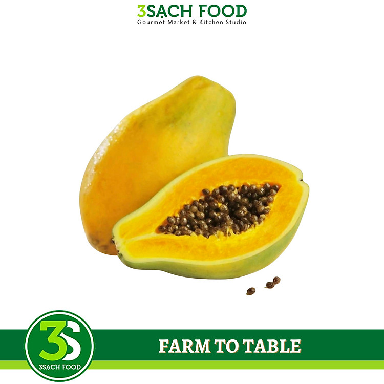 Đu Đủ Ruột Vàng (1.7kg/trái)