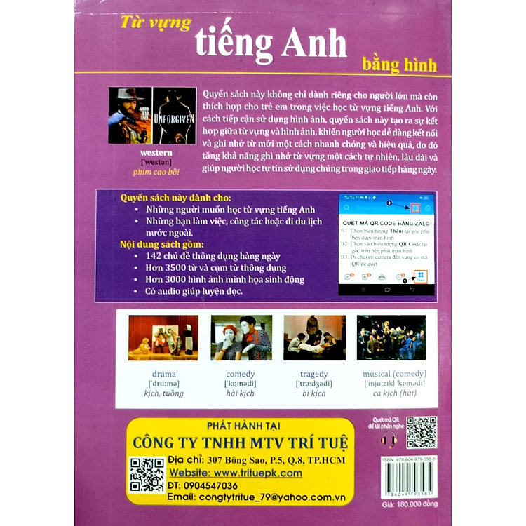 Từ Vựng Tiếng Anh Bằng Hình Theo Chủ Đề - Ảnh 6