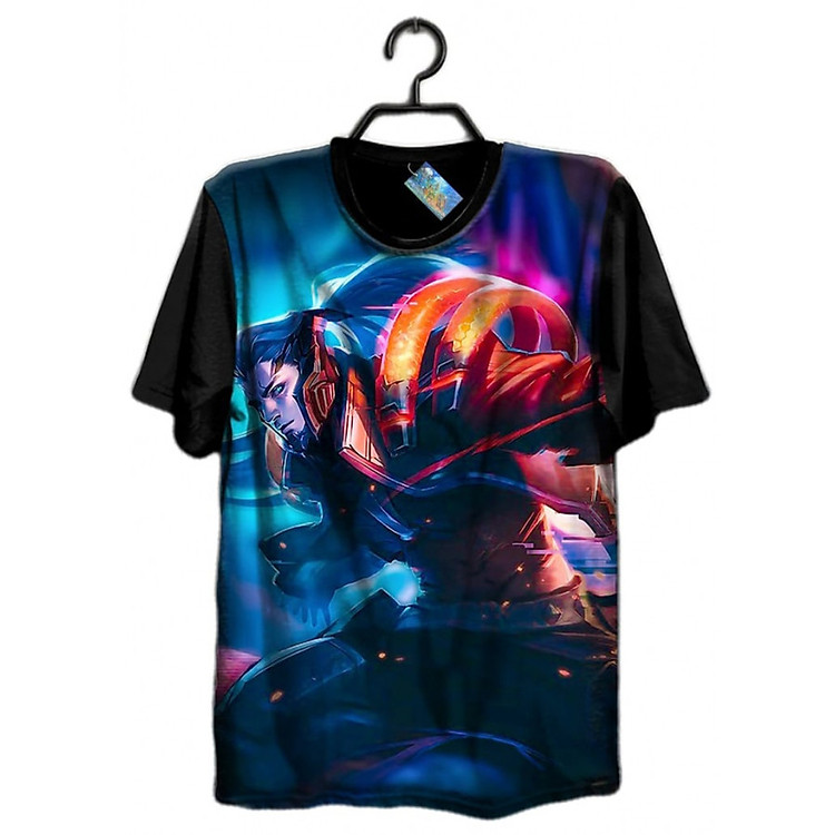 Áo thun Liên Quân MURAD Siêu Việt (3D Black)