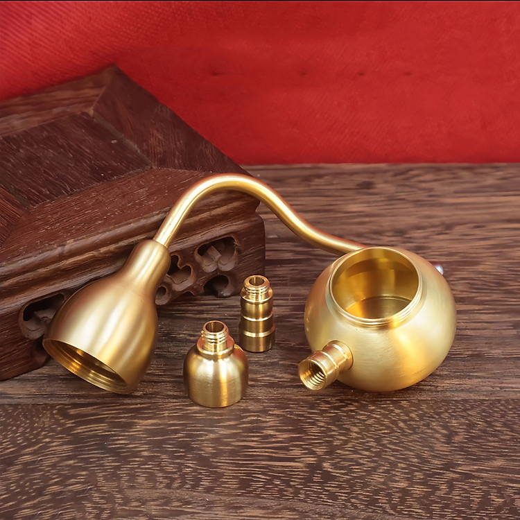 Bình Hồ Lô Lọc Thuốc Bằng Đồng Cao Cấp - Ảnh 5