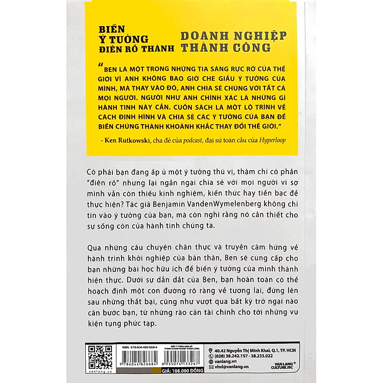 Biến Ý Tưởng Điên Rồ Thành Doanh Nghiệp Thành Công - Ảnh 4