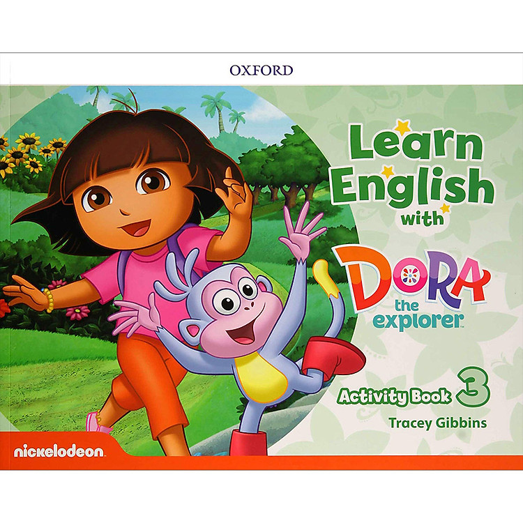 Sách Learn English with Dora the Explorer 3 Activity Book