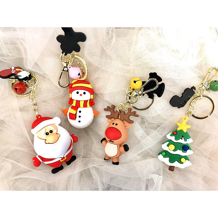 Móc khóa Noel dễ thương (Giao ngẫu nhiên)