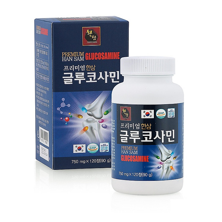 Viên uống bổ khớp Glucosamin Premium Han Sam 120 viên