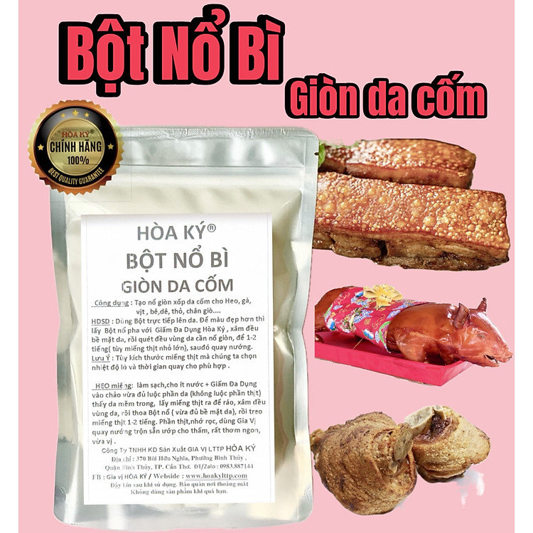 Bột nổ da 100gr Hoà Ký