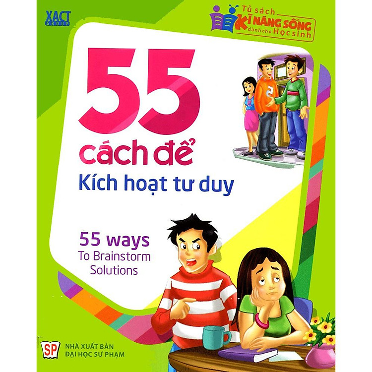Mua tại Newshop: Tủ Sách Kĩ Năng Sống Dành Cho Học Sinh - 55 Cách Để Kích Hoạt Tư Duy