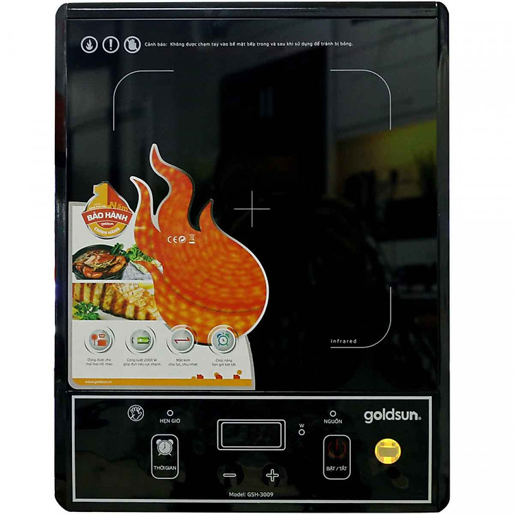 Bếp hồng ngoại Goldsun GSH-3009 - Hàng chính hãng