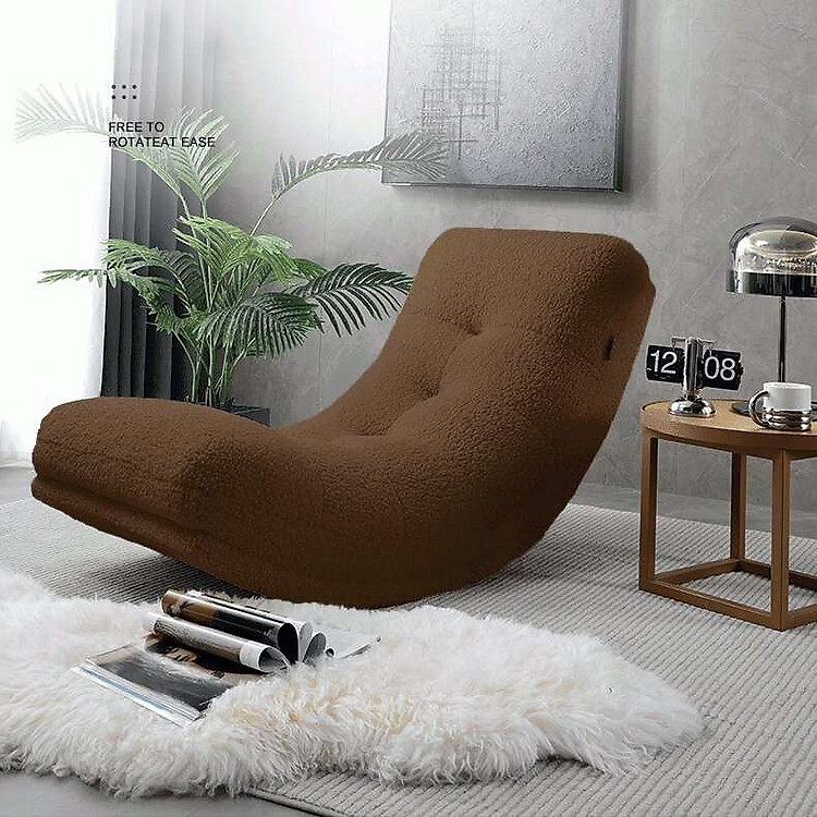 Ghế bập bênh thư giãn, ghế đọc sách, ghế decor CTIG135 Juno Sofa hiện đại KT 135 x 65 x 68cm