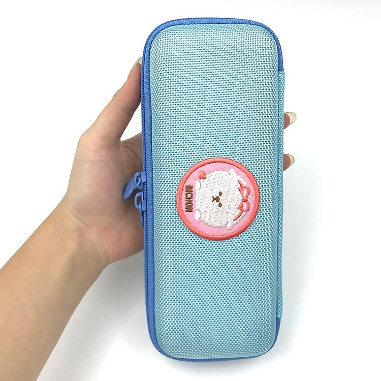 Bóp Viết Bichon Emblem 83008 - Màu Xanh Da Trời - Ảnh 2