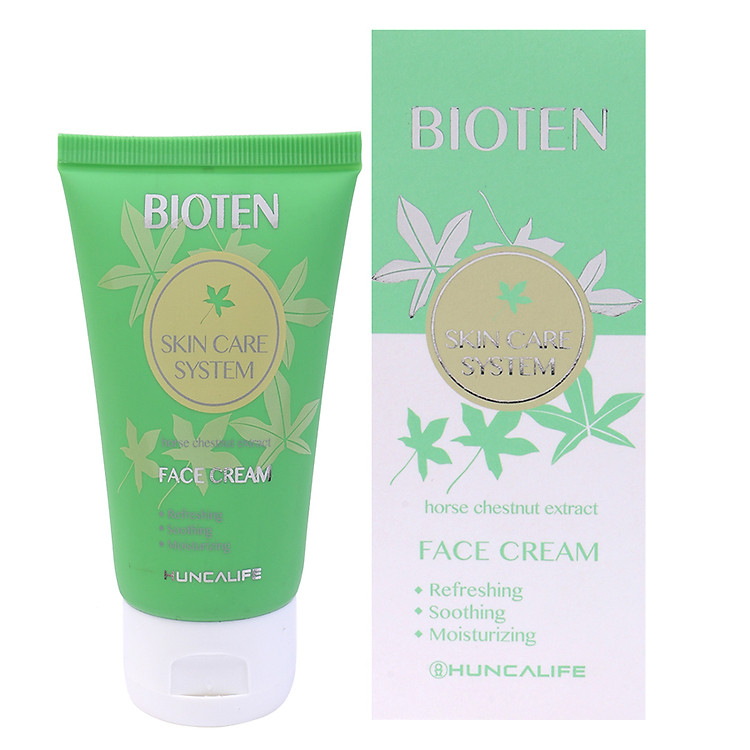 Kem Dưỡng Ẩm Chiết Xuất Hạt Dẻ Ngựa Huncalife Life Bioten (50ml)