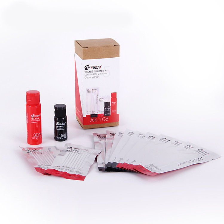 Bộ lau Sensor cảm biến máy ảnh chuyên nghiệp Eirmai AK-108 - Hàng chính hãng